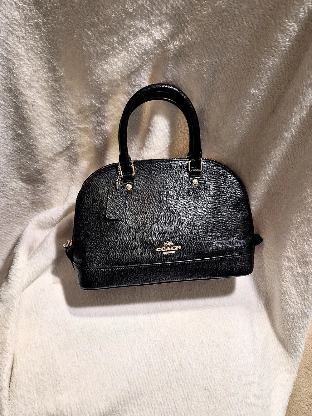 Coach Mini Sierra Satchel Black Satchel